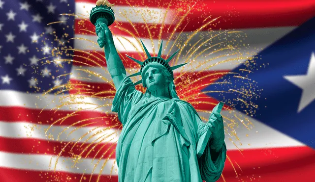 Existe un territorio de Estados Unidos que no celebra el 4 de julio como Día de la Independencia. Foto: composición LR/Vecteezy