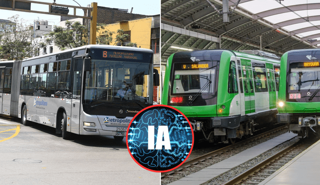 El Metropolitano y Metro de Lima se han convertido en dos ejes fundamentales del transporte en la capital. Foto: composición LR (Andina/iprofesional).