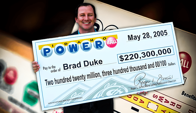 Brad Duke es el ganador del premio más grande de Powerball en Idaho. Foto: Composición | Powerball | Pinterest