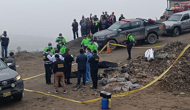 Vecinos de la zona notaron una columna de humo alrededor de las 5.30 a. m. Foto: La República