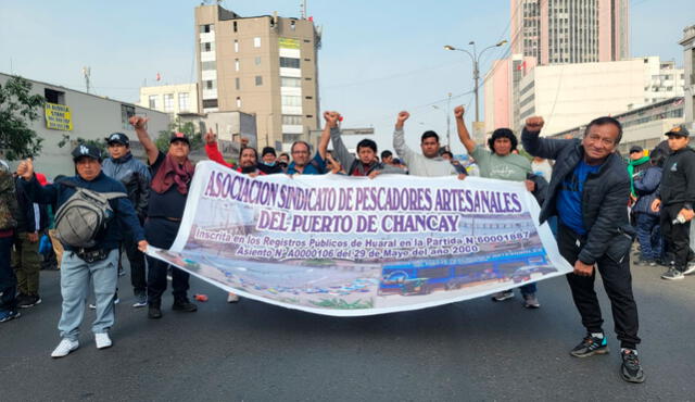 Pescadores artesanales marcharán este 5 de julio en el Centro de Lima. Foto: Rosa Quincho/La República