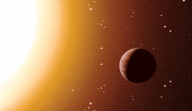 El exoplaneta WASP-43b ha sido denominado como un 'Júpiter caliente'. Foto: ESO