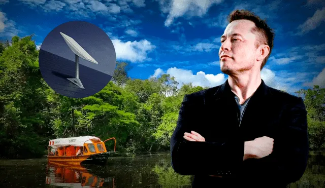 A través de Starlink, Elon Musk brinda internet gratis a zona indígena en Sudamérica. Foto: Composición LR