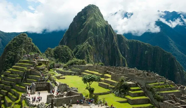 El 7 de julio de 2007, Machu Picchu fue elegido como una de las siete nuevas maravillas del mundo moderno. Foto: Andina