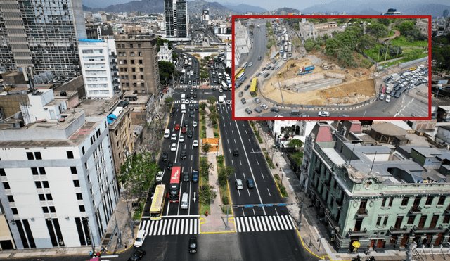 La Estación Central de la Línea 2 del Centro de Lima podría estar lista para agosto del 2025. Foto: composición LR/Andina.