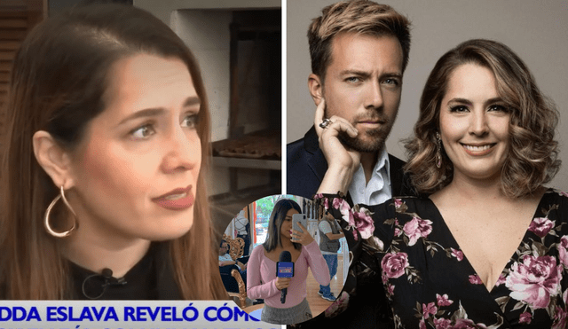 ¿Qué dijo Yiddá Eslava sobre la relación de su ex Julián Zucchi y su reportera? Foto: Instagram/ Priscila Mateo / América TV / Composición LR