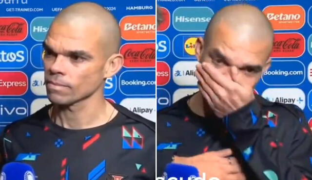 Pepe es el jugador más veterano en diputar una fase final de la Eurocopa con una edad de 41 años y 130 días. Foto: composición LR/captura