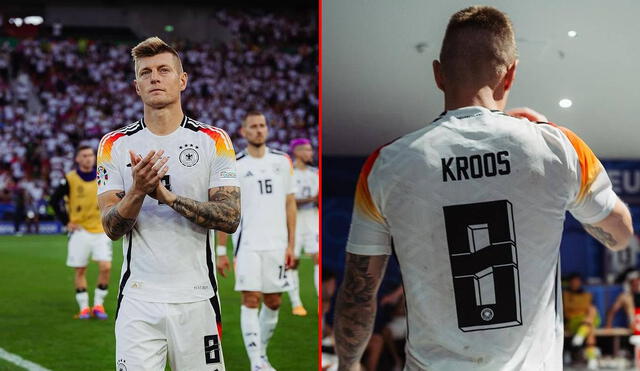 El 21 de mayo, Toni Kroos anunció que su última participación como futbolista sería en la Eurocopa 2024 con Alemania. Foto: composición LR/Instagram Toni Kroos