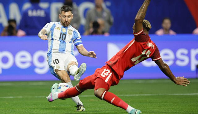 Argentina vs Canadá jugarán en el en el MetLife Stadium. Foto: AFP