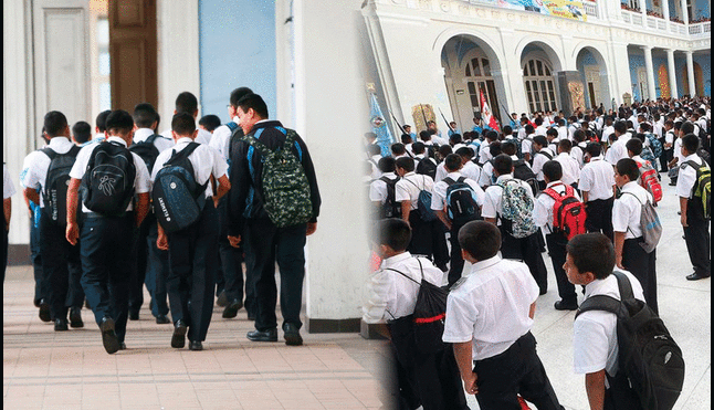 La vacación de medio año para escolares durará 2 semanas. Foto: Composición LR/Andina.