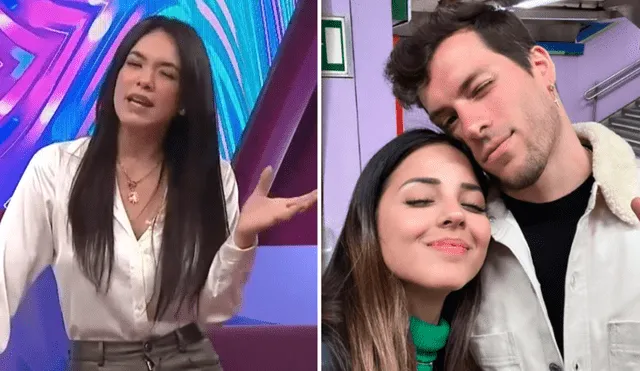 Jazmín Pinedo contó que sus seguidores le advirtieron de la separación de Luciana y Patricio. Foto: composición LR/América TV/Instagram/Luciana Fuster