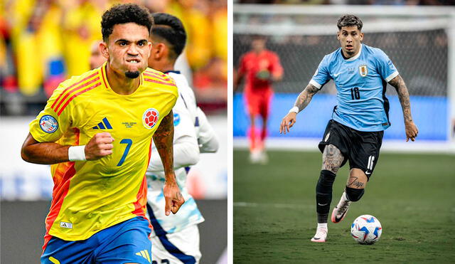 Uruguay y Colombia están firmes en la tabla de las Eliminatorias 2026. Foto: composición LR/Selección uruguaya/Selección colombiana/X