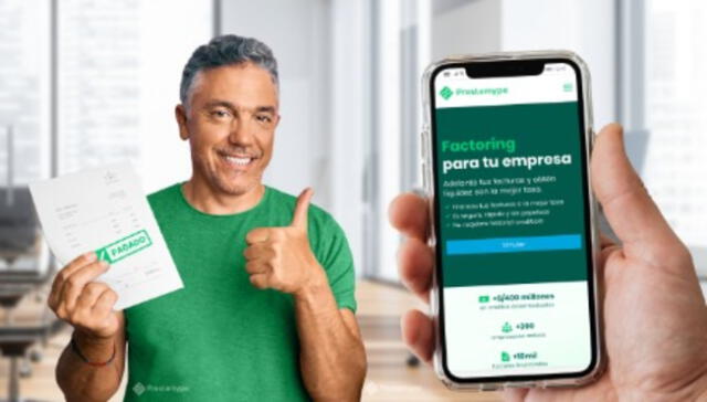 Foto: Al realizar factoring en Prestamype podrás acceder a varios beneficios .