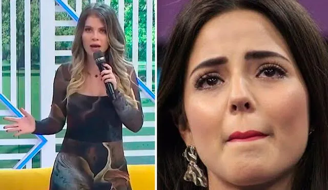 Luciana Fuster arremetió contra 'América Hoy' tras dejar entrever romance con millonario extranjero. Foto: Composición LR/Captura/América TV