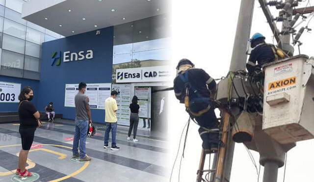 Suspensión del servicio eléctrico se registrará en Chiclayo. Foto: composición LR/ENSA