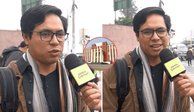 El joven también comenta sobre la importancia de la experiencia laboral. Foto: composición LR/captura Tik Tok/Holasobrino/Andina