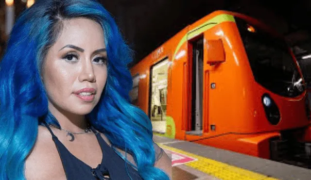 En 2012, Luna Bella también protagonizó un incidente en el Metro de Monterrey. Foto: composición LR/Instagram/LB/Metro, foto referencial