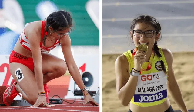 Cayetana Chirinos: orgullo peruano y español. Foto: composición LR/Cayetana Chirinos atleta/Instagram