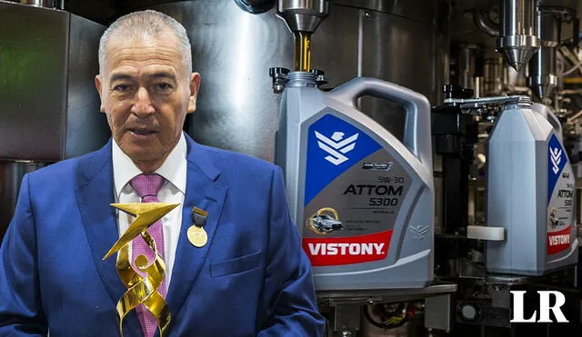 Pese a que su primer empresa quebró, Oswaldo Hidalgo pudo recuperarse y fundar Vistony, una compañía peruana de lubricantes que triunfa en diferentes países del mundo. Foto: composición LR/EY/