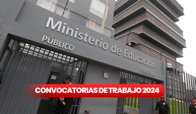 Revisa las oportunidades de trabajo que ofrece el Ministerio de Educación. Foto: Minedu