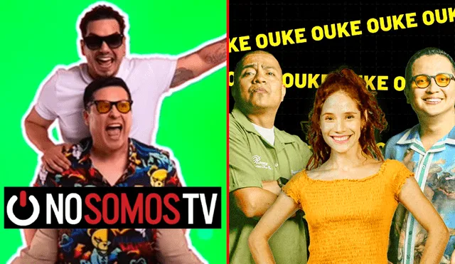 'Ouke' es un programa que se trasmite a la misma hora que el programa de Carloncho y Renzo Winder. Foto: composición LR/Instagram/No Somos TVG/Roro Network - Video: Ric La Torre/TikTok