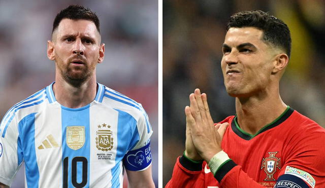 Lionel Messi y Cristiano Ronaldo son los máximos goleadores en la historia del fútbol. Foto: AFP