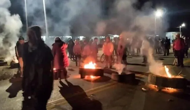 Los residentes de La Oroya esperan que su acción logre el objetivo de iniciar un diálogo con el gobierno central. Foto: Latina