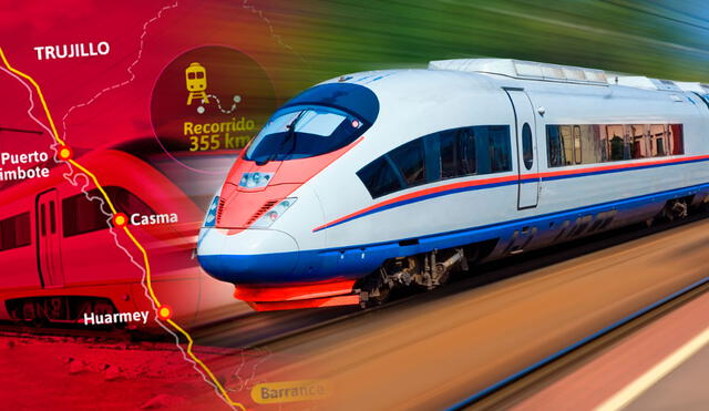 Proyecto ferroviario fue presentado en China por el Gobierno peruano. Foto: composición LR/MTC/difusión