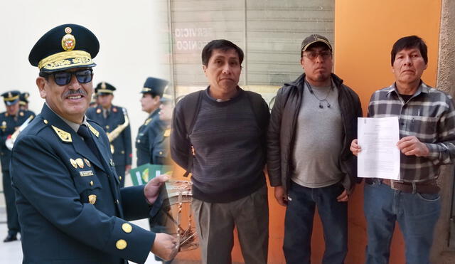 El general PNP Pedro Ortiz Casaverde fue removido de su cargo como jefe de la Región Policial de Puno. Foto: composición LR/Cinthia Alvarez/La República