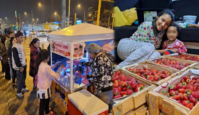 Lesly Martínez, la emprendedora de Delifresas, tiene grandes planes para expandir su negocio con una tercer sucursal en Comas. Foto: composición LR / Delifresas