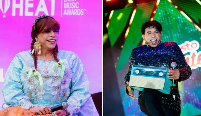 Ernesto Pimentel causó polémica al confundir a los Premios Heat con los Latin Music Awards. Foto: Composición LR/Captura/Instagram/Difusión