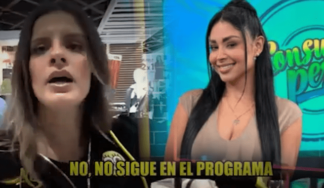 Alejandra Baigorria se pronuncia tras rumores de la salida de Pamela Franco de tv. Foto: composición LR/captura de pantalla/amor y fuego/america tv