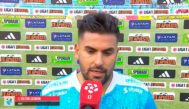 Víctor Cedrón sueña con vestir la camiseta de la selección peruana al mando de Jorge Fossati. Foto: captura de pantalla