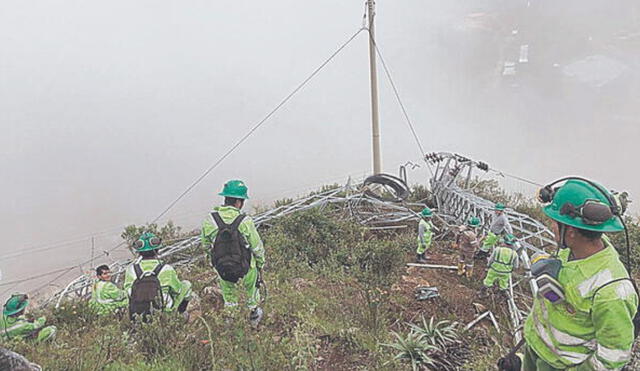 Mafias han derribado 15 torres. Foto: difusión