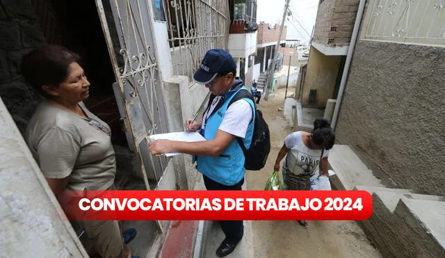 Los que obtengan una vacante en la convocatoria de trabajo de INEI tendrán que recolectar datos mediante encuestas en viviendas seleccionadas usando dispositivos móviles. Foto: composición LR/Andina