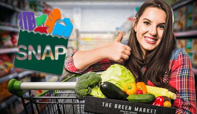 El pago de los cupones de alimentos SNAP se realiza mediante la Tarjeta EBT. Foto: Composición LR | SNAP | Freepik | Ecommerce News