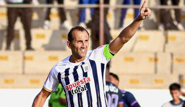 Hernán Barcos anotó un doblete en la victoria de Alianza Lima sobre César Vallejo. Foto: Liga 1