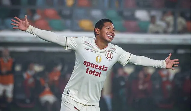 Edison Flores aportó un tanto en la goleada de Universitario sobre Mannucci. Foto: X/Universitario