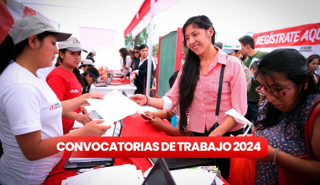 Entre el 15 y 21 de julio, diversas entidades del sector público ofrecen sueldos que alcanzan los S/13.000. Foto: composición LR/MTPE