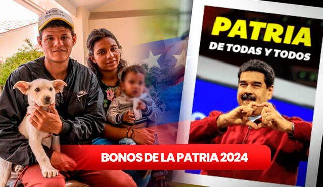 Averigua qué Bonos Patria están por llegar esta semana de julio de 2024. Foto: composición LR/Patria.