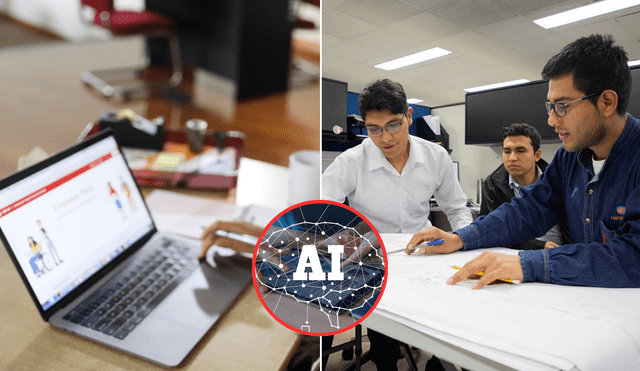 La Inteligencia Artificial reveló las tres carreras con mayor dificultad para encontrar trabajo. Foto: composición LR (Andina/Esan).