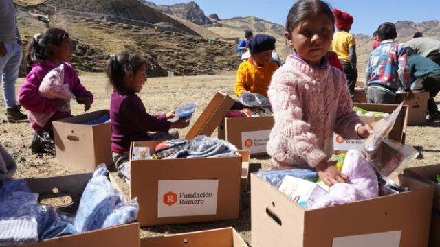 Foto: Director ejecutivo de Fundación Romero, quien viajó junto a los voluntarios hasta la zona.