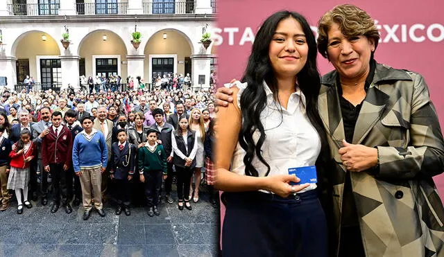 La beca Bienestar Edomex beneficiará hasta 7.800 alumnos de universidades, tecnológicos y escuelas normales. Foto: X/Delfina Gómez