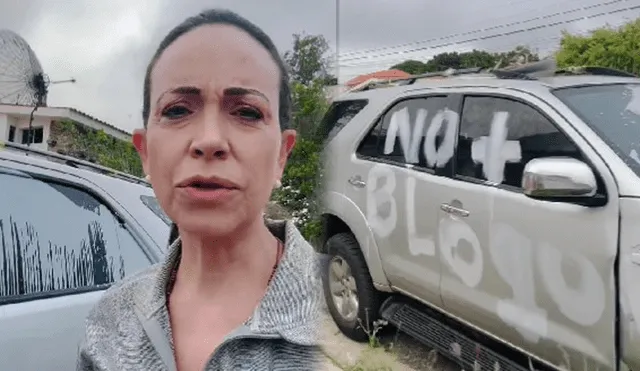 María Corina Machado denunció que cortaron la manguera de los frenos a 2 camionetas. Foto: composición LR/ X/ Maria Corina Machado