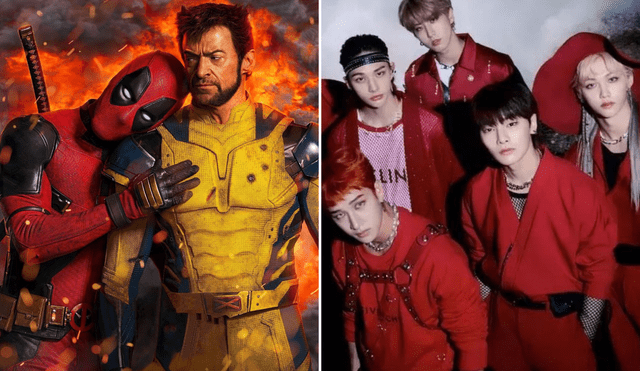 Los seguidores de Stray Kids esperan con ansias el lanzamiento de la próxima canción del grupo k-pop para ‘Deadpool & Wolverine’. Foto: composición LR/Marvel