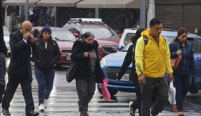 El descenso de la temperatura será progresivo hasta el 24 de julio, dice el Senamhi. Andina