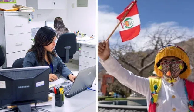 En caso de incumplimiento del pago por laborar durante los feriados en julio, los trabajadores pueden presentar sus reclamos ante la Sunafil. Foto: composición LR/Andina