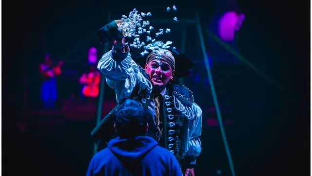 Circo de Agua 'Piratas' anuncia su temporada con la combinación del circo tradicional y números contemporáneos. Foto: difusión