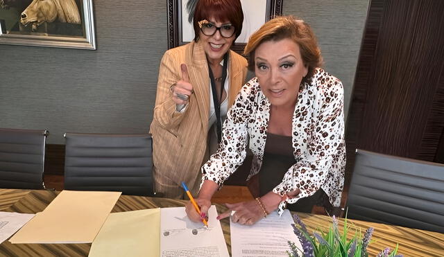 Alejandra Guzmán y Sylvia Pasquel ya firmaron los documentos necesarios para que esta organización de Silvia Pinal sea una realidad. Foto: Instagram / Ivan Cochegrus