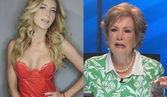 Geraldine Bazán pretende concientizar sobre la violencia de género que sufren las mujeres en los medios de comunicación. Foto: Instagram/ Geraldine Bazán y Maxime Woodside